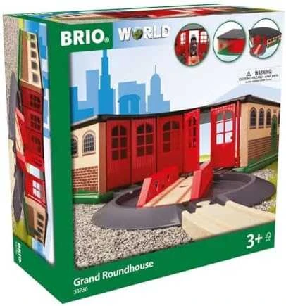 BRIO GELEŽINKELIS | Pasaulio didysis apvalusis namelis | 33736