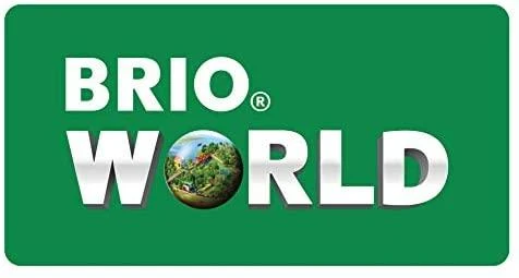Brio geležinkelis BRIO statybinis kranas su šviesomis, 33835