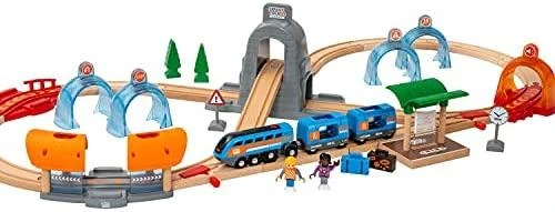 Brio Railway BRIO traukinio bėgių rinkinys Smart Tech Deluxe, 33972