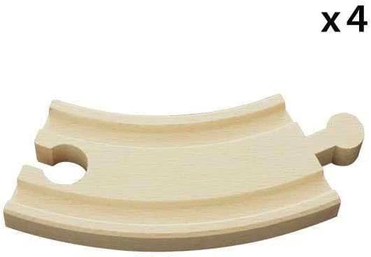 Ravensburger Brio Geležinkelis BRIO lenktų kelio detalių rinkinys, maži 33337