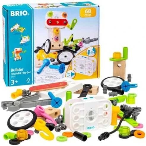 BRIO konstruktorius Builder Record Play, 34592