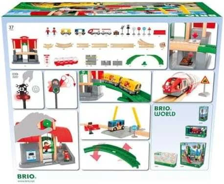 BRIO - Centrinės stoties rinkinys (33989)