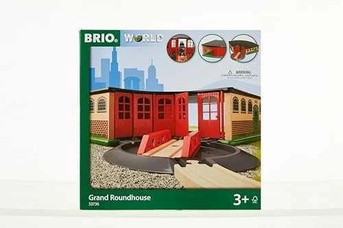 BRIO GELEŽINKELIS | Pasaulio didysis apvalusis namelis | 33736