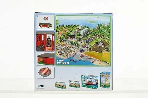 BRIO GELEŽINKELIS | Pasaulio didysis apvalusis namelis | 33736