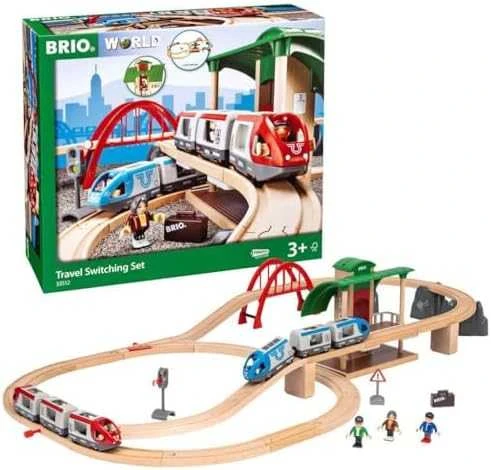 Ieškote BRIO Railway 33512 Traukinių mainų bėgių rinkinio?