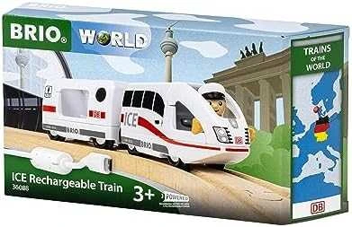 Dėlionė Ravensburger BRIO - ICE įkraunamas traukinys (Pasaulio traukiniai) - (36088)