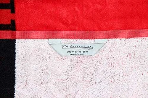 Rankšluostis Vw Collect Strandhåndklæde, VW GTI ''The Legend'', rød