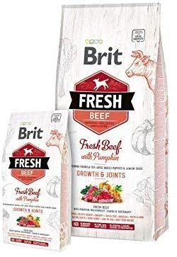 Brit Fresh Dog Jautiena su moliūgas Puppy Large 2,5kg