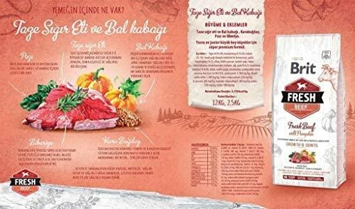 Brit Fresh Dog su vištiena ir bulvėmis Adult 2,5kg