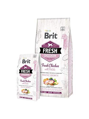 Brit Fresh Dog su vištiena ir bulvėmis Puppy 12kg