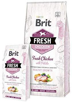 Brit Fresh Dog su vištiena ir bulvėmis Puppy 2,5kg