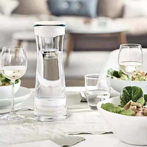 Vandenį filtruojantis grafinas Brita Fill&Serve Mind 1.3L (Baltas/Pilkas)