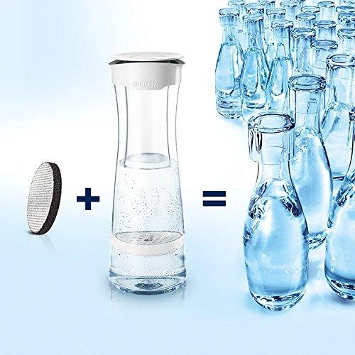 Vandenį filtruojantis grafinas Brita Fill&Serve Mind 1.3L (Baltas/Pilkas)