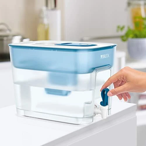 Vandens filtras-talpa BRITA FLOW, 8,2L, mėlynos spalvos