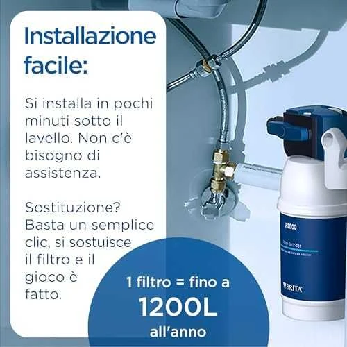 Brita mypure P1 Po kriaukle montuojamas vandens filtras
