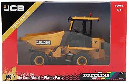 TOMY Britains JCB 6T 43255/3 statybvietės savivartis