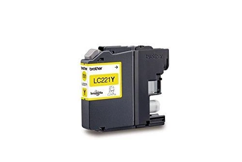 Brother LC221VALBPDR Multipack Ink Cartridge, Juodas, Cyan, Magenta, Geltona