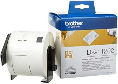 Brother Brolis | DK-11202 Siuntimo etiketės | Baltas | DK | 62mm x 100mm