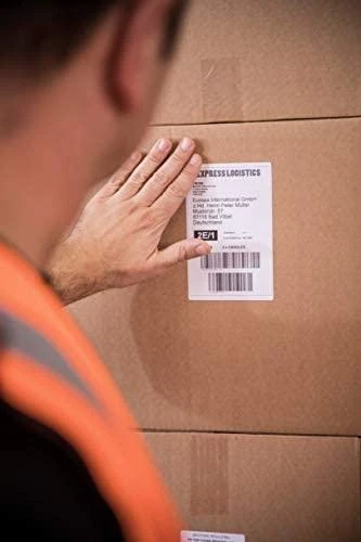 Brother | DK-11247 | Juodas on Baltas | 180 labels per roll | 10.3 x 16.4 cm