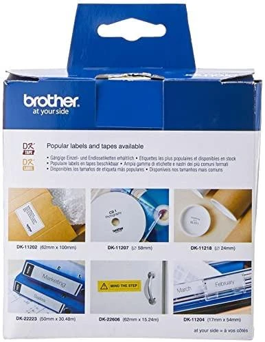 Brother DK-44605 ištisinė nuimama Geltona popierinė juosta (62mm) Geltona