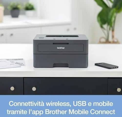 BROTHER HL-L2445DW MONO LASER Spausdintuvas, DUPLEX, WIFI, 32PPM