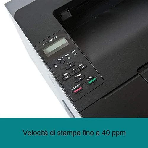 BROTHER HL-L5000D MONO LASER Spausdintuvas, DUPLEX, 40PPM