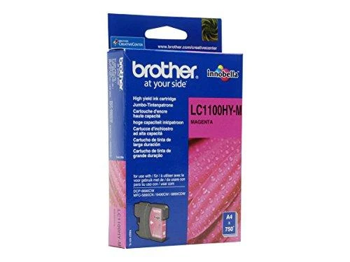 Brother LC1100HYM rašalo kasetė, purpurinė, didelės talpos