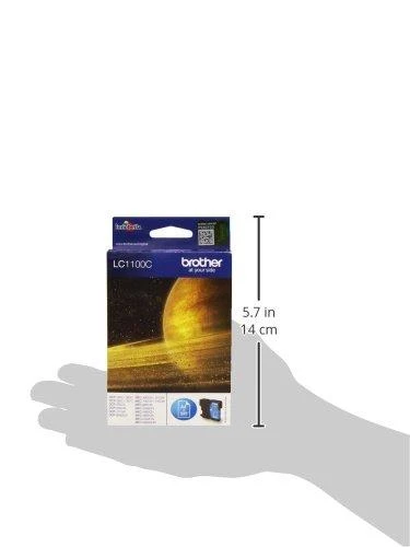 Brother LC-1100C (LC1100C) Rašalinė kasetė, Žydra