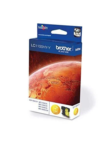 Brother LC-1100HYY rašalo kasetė Originalus Geltona 1 vnt
