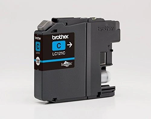Rašalo kasetė Brother LC-121C, žalsvai mėlyna