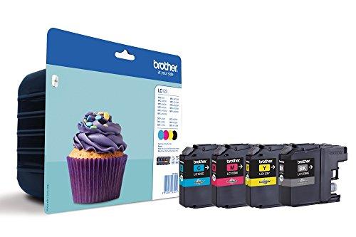 Brother LC-123 | Ink Cartridge | Juodas, Cyan, Magenta, Geltona
