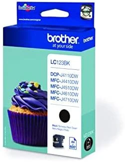 Brother LC123BK | Ink Cartridge | Juodas
