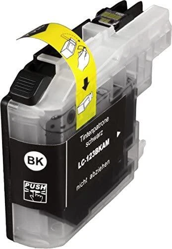 Brother LC-123BKBP rašalo kasetė Originalus Juoda 1 vnt