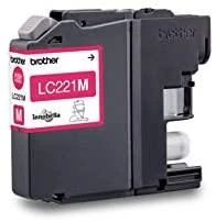 Brother LC-221BK rašalo kasetė Originalus Juoda 1 vnt