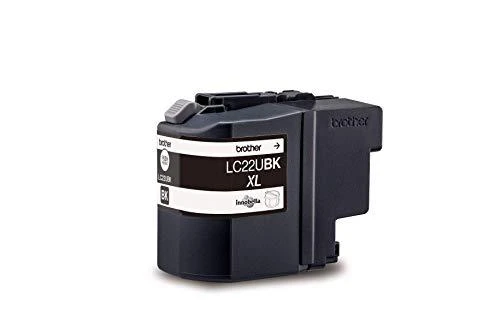 Brother LC-22UBK rašalo kasetė, Juodas