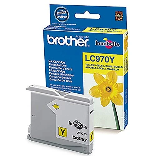 BROTHER LC-970Y TONERIS Geltonas 300P