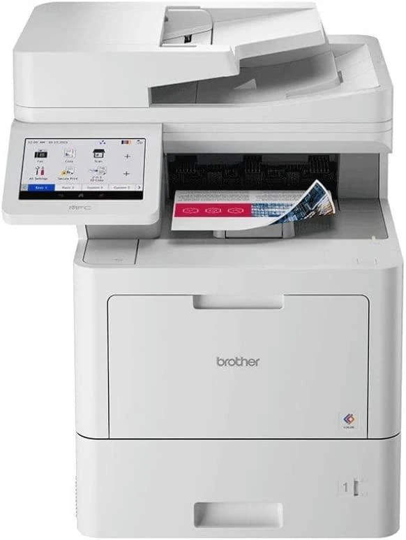 Spausdintuvas BROTHER MFC-L9630CDN SPALVOTAS LAZERINIS AIO SIUZINYNAS, ADF, DVIPUSIS spausdinimas, LAN-1GBE, NFC, 2GB, 40 P./MIN. (DVIPUSIS 28/28)