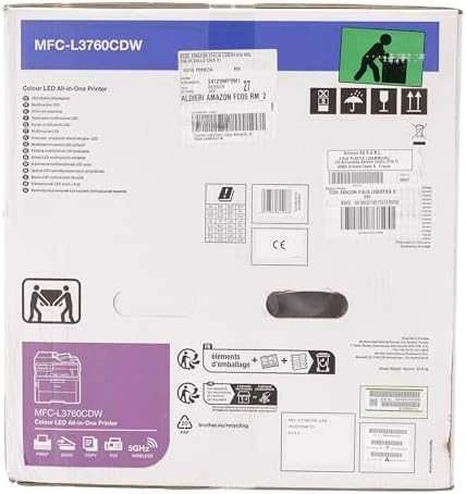 BROTHER MFC-L3760CDW SPALVOTAS LED daugiafunkcis spausdintuvas, ADF, DVIDEŠPUSIS spausdinimas, LAN-1GBE, WIFI, 26 P./MIN.