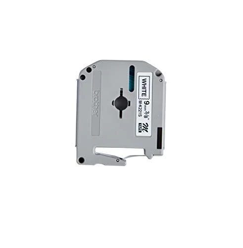 Brother P-touch M-K221SBZ;balta/juoda 4m (9 mm)