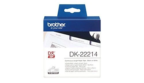 Brother DK-22214 (juodas ant balto)