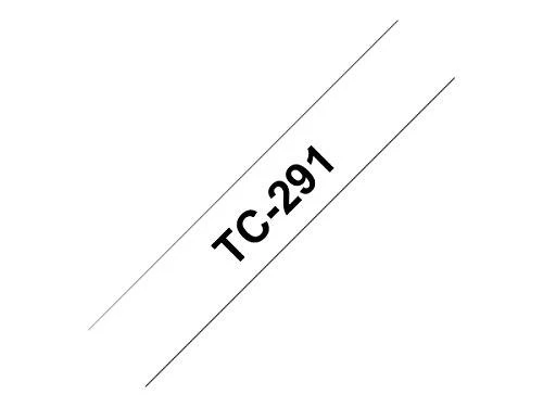 Brother taśma balta TC-241 nadruk juoda