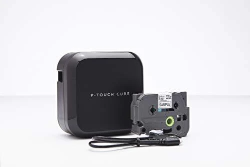 BROTHER PT-P710BT CUBE PLUS, LABEL THERMO Spausdintuvas PORTABLE, USB, BT (Juodas)