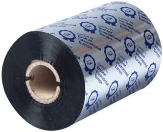 BROTHER BSP-1D450-110 PREMIUM WAX/RESIN Juodas 110MM X 450M RIBBON
