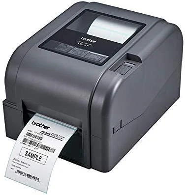 BROTHER TD-4520TN DESKTOP LABEL THERMO TRANSFER Spausdintuvas, USB, LAN, SERIAL PORT