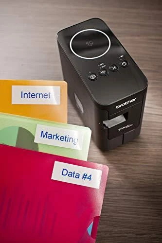 Spausdintuvas Spausdintuvai - Brother P-Touch PT-P750W WLAN NFC 203dpi