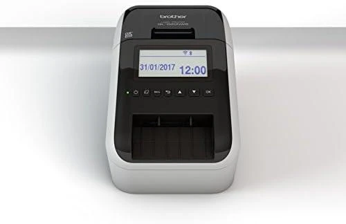 BROTHER QL-820NWBCVM stalinis etikečių spausdintuvas su termo spausdinimo funkcija, WIFI, BT, 6,2 cm (pridedamos 3 vnt. - DK-N55224)