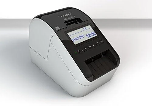 BROTHER QL-820NWBCVM stalinis etikečių spausdintuvas su termo spausdinimo funkcija, WIFI, BT, 6,2 cm (pridedamos 3 vnt. - DK-N55224)