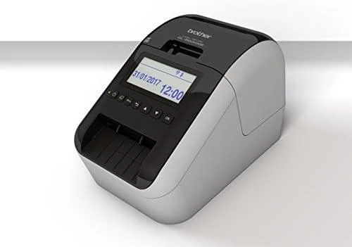 BROTHER QL-820NWBCVM stalinis etikečių spausdintuvas su termo spausdinimo funkcija, WIFI, BT, 6,2 cm (pridedamos 3 vnt. - DK-N55224)