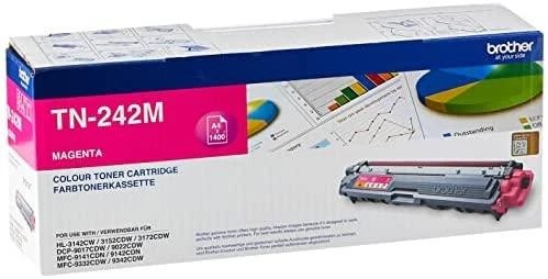Brother TN-242M tonerio kasetė Originalus Rausvai raudona 1 vnt