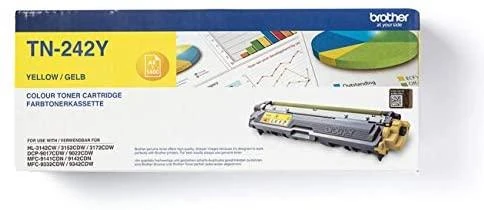 Brother TN-242Y tonerio kasetė Originalus Geltona 1 vnt
